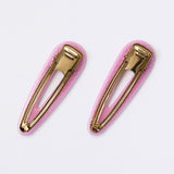 Crystal Teardrop Clip in Hubba Bubba