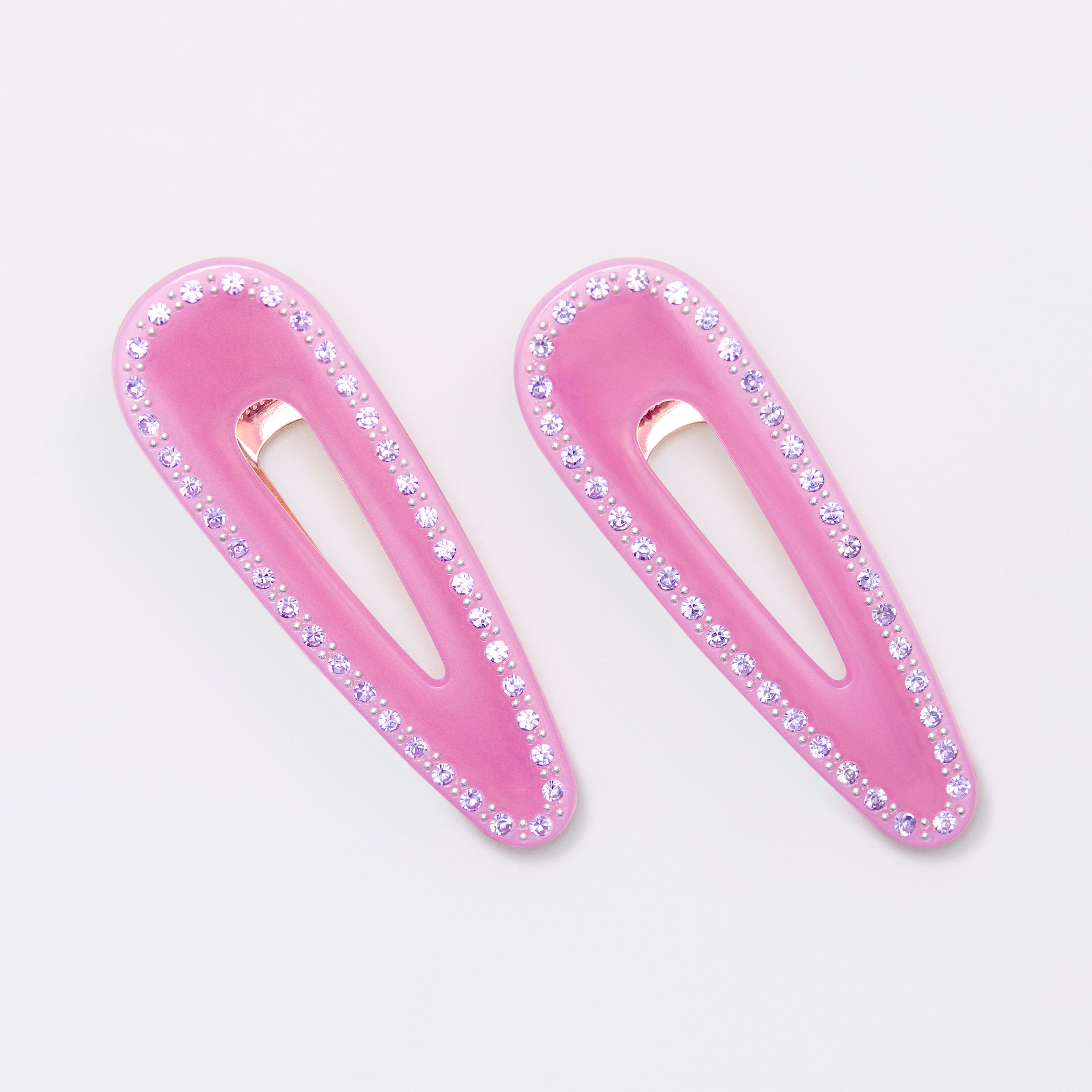 Crystal Teardrop Clip in Hubba Bubba – KATYA