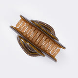 Crystal Rose Claw in Mocha