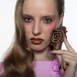 Crystal Rose Claw in Mocha