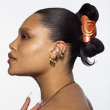 Crystal Rose Claw in Tangerine