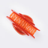 Crystal Rose Claw in Tangerine