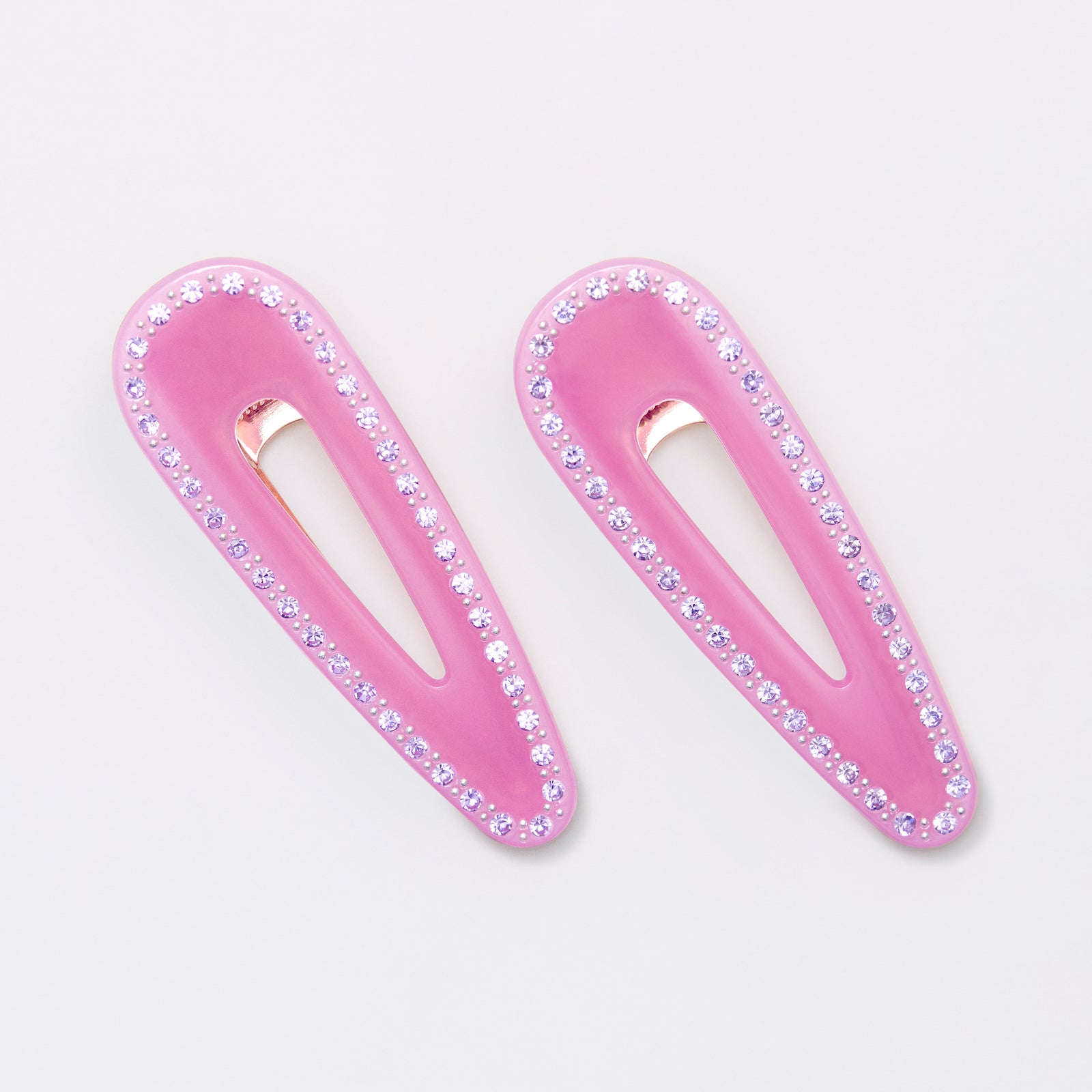Crystal Teardrop Clip in Hubba Bubba – KATYA
